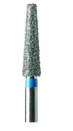 Prima Friction Grip; Diamond Bur Fissure; 835; Diameter 0.9mm; Medium Grit; Pack/5